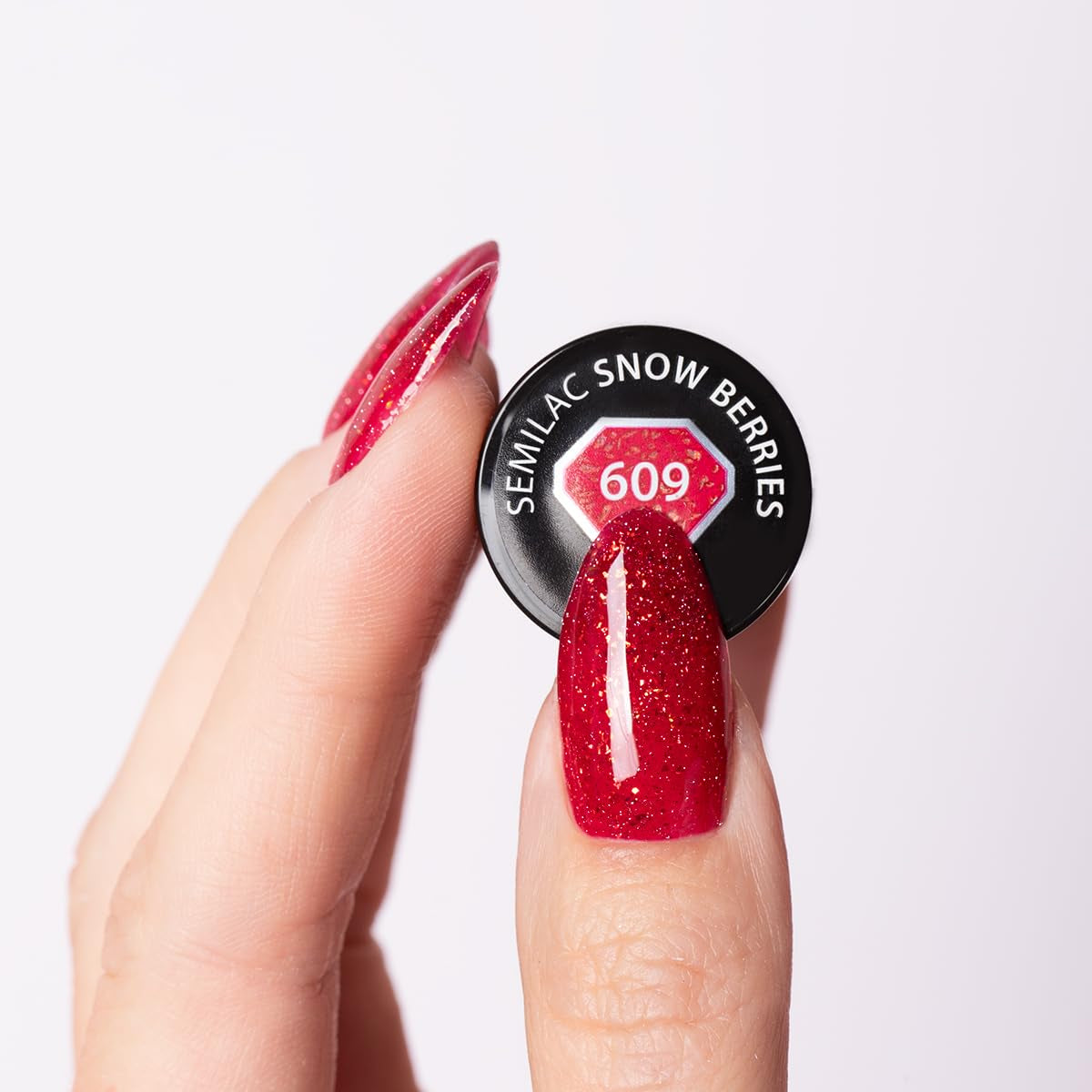 Semilac esmalte de uñas UV 609 Snow Berries 7 ml