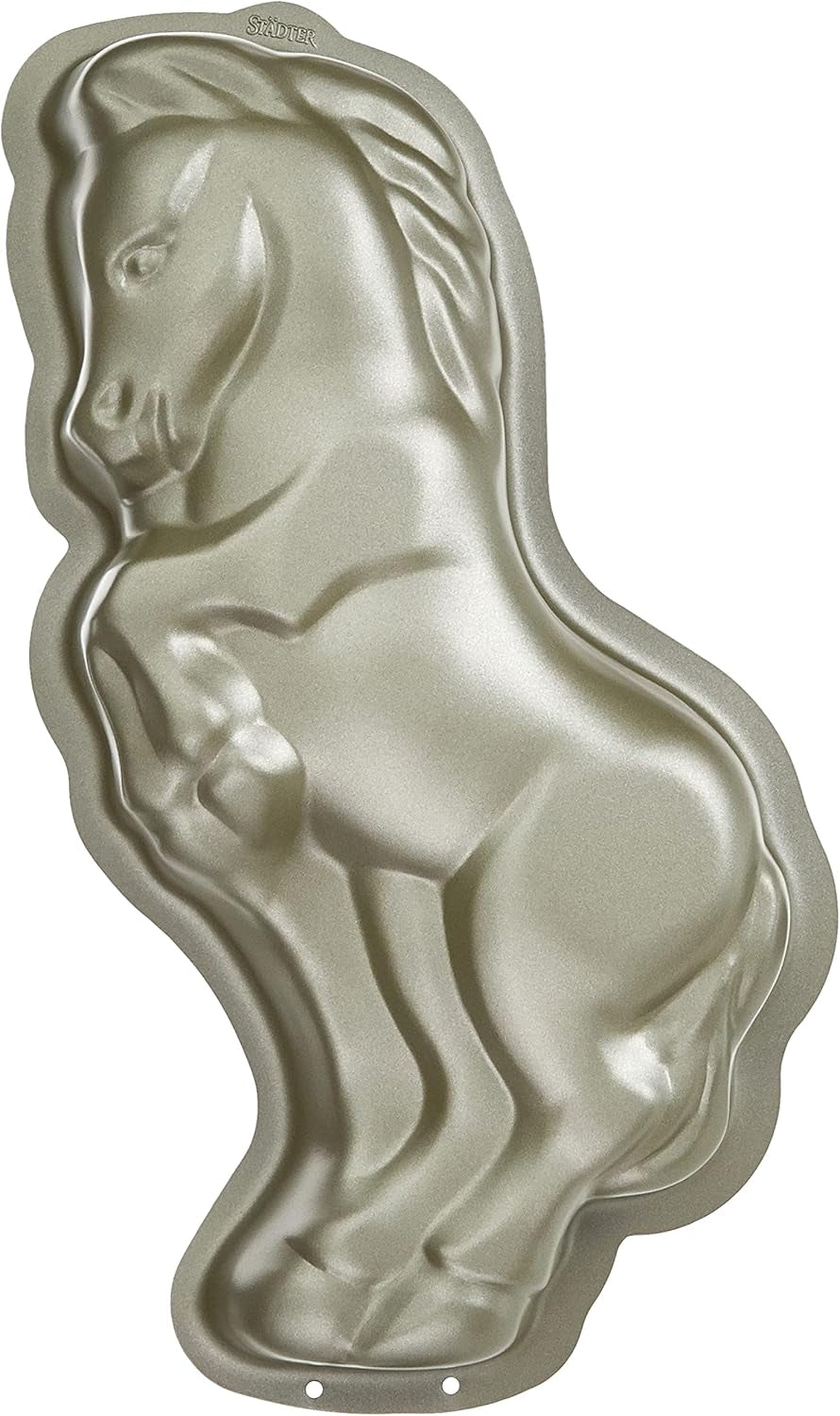 Staedter - Motivbackform Emil Der Igel - Hochwertige Antihaftbeschichtung - PFAS Frei Moldes y bandejas para repostería Naty Shop Motivbackform Pferd