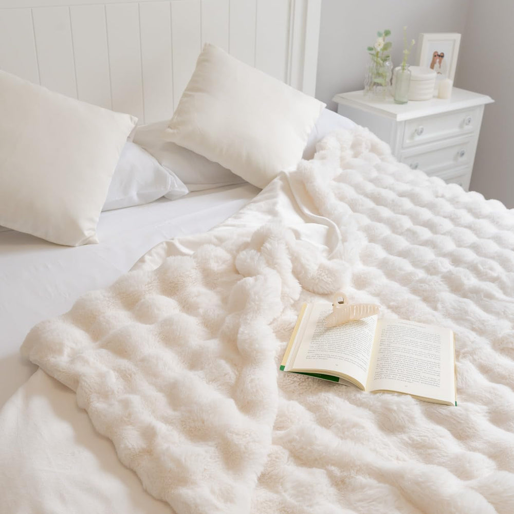 Flamingueo manta acogedora - manta térmica, manta lastrada, poliéster, manta para sofá, decoración de habitaciones, manta polar, calidez, camas, manta, manta de invierno Camas y Mantas Besuche den Flamingueo-Store