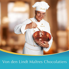 LINDOR bolitas de chocolate con caramelo salado | aprox. 80 bolas de chocolate con leche con relleno de caramelo salado | Paquete a granel y bolas de chocolate Marc de Champagne | 700 gramos