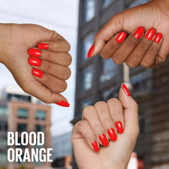 Maybelline New York - Esmalte de uñas coloreado de larga duración - colores intensos y pigmentados - Fortalece las uñas dañadas - Superstay Ink Bonder - Tono: Blood Orange 493 - 12 ml