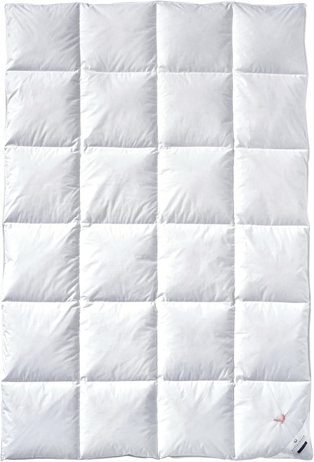 Edredón de plumas Billerbeck - E04 Gold Edition - Edredón de verano - Edredón de plumas reales 135 x 200 cm - Nivel de calidez ligero de verano Edredones y edredones Naty Shop Título predeterminado