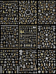 9 Blatt Nagelsticker Weihnachten Nagelaufkleber Selbstklebend Weiß Rentier Schneemann Nail Art Sticker Dekoration Nageldesign Zubehör