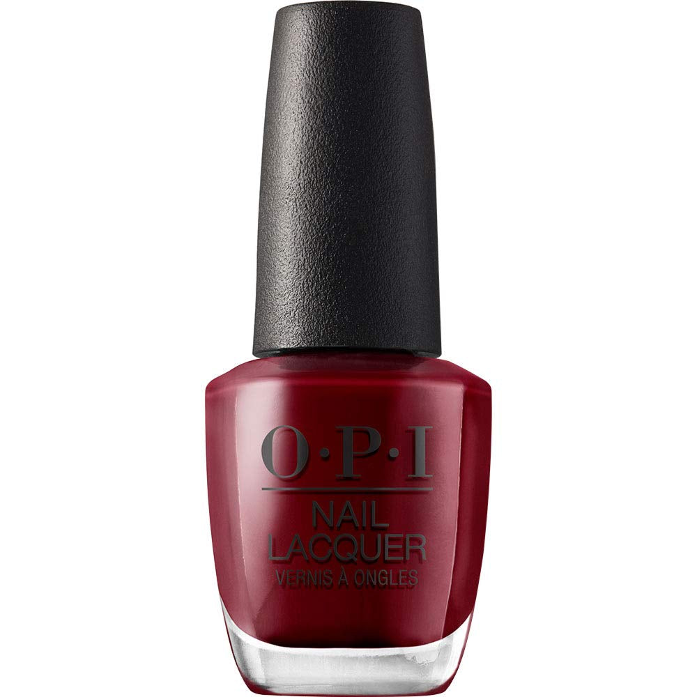 OPI Nail Lacquer en tonos de rojo y naranja - Esmalte de uñas de secado rápido, resistente a las astillas y de larga duración - dura hasta 7 días - con cepillo ProWide extra ancho