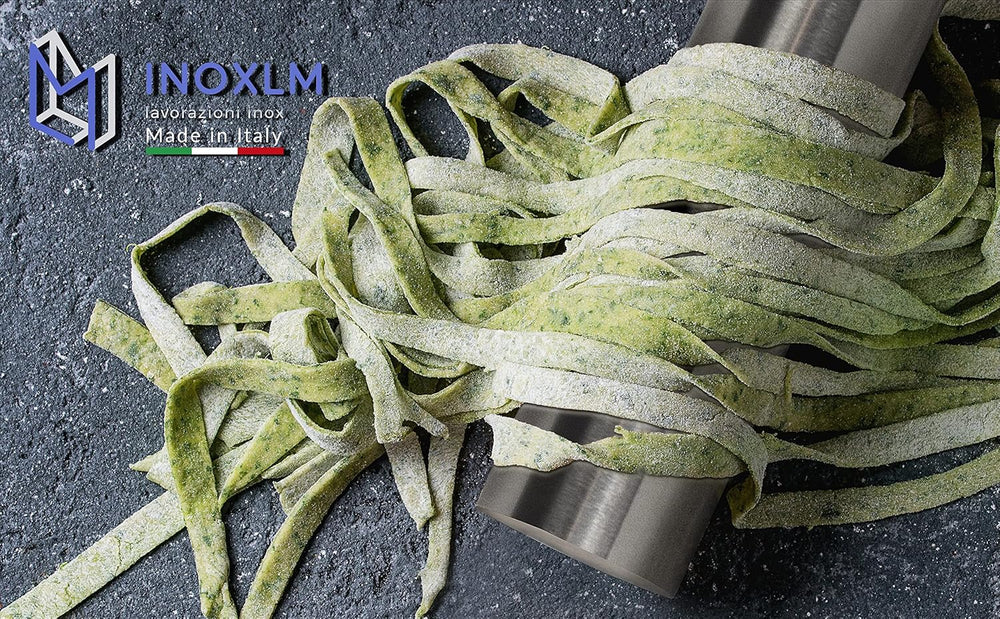 INOXLM Edelstahl Nudelholz für Zucker Dough Küche Brot Pizza Süßigkeiten Kuchen (sin cáscara)