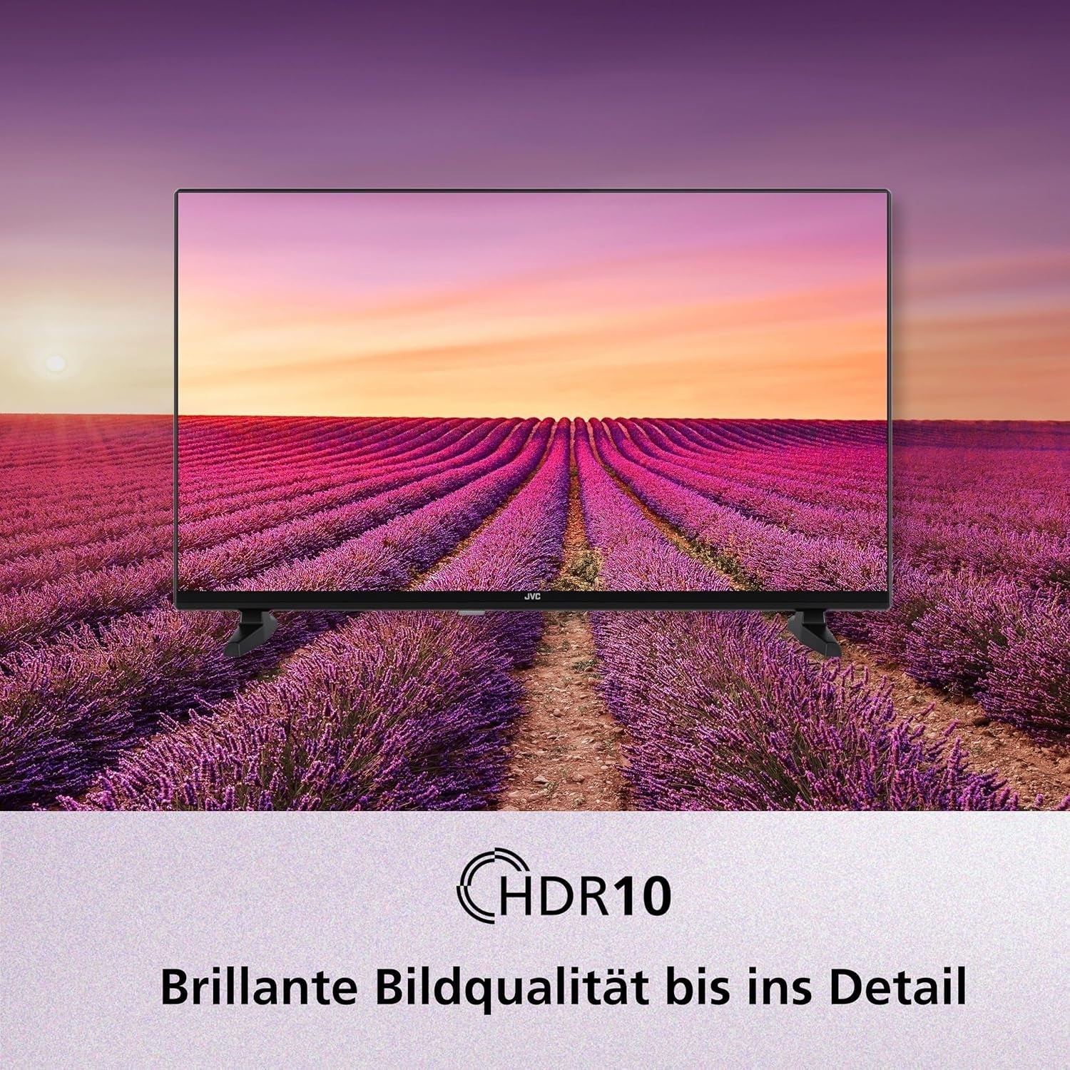 JVC Fire TV de 40 de inci, Smart TV Full HD, HDR, cu control vocal Alexa și tuner triplu, televizor LED LT-40VRF3555 (2026)