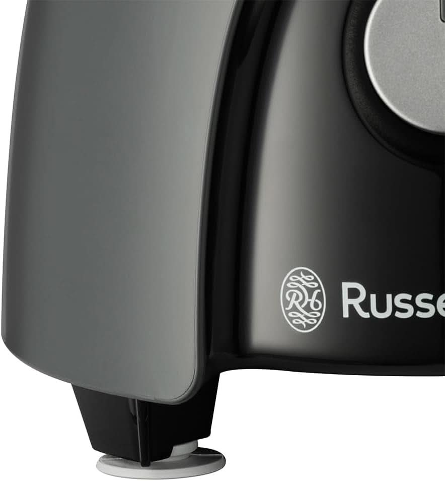 Russell Hobbs Robot de Cocina [Batidora/Picadora de Verduras/Batidora de Mesa/Picadora/Batidora] Robot de Cocina (Amasar, Mezclar y Cortar), Carbón Mate Cocina Naty Shop