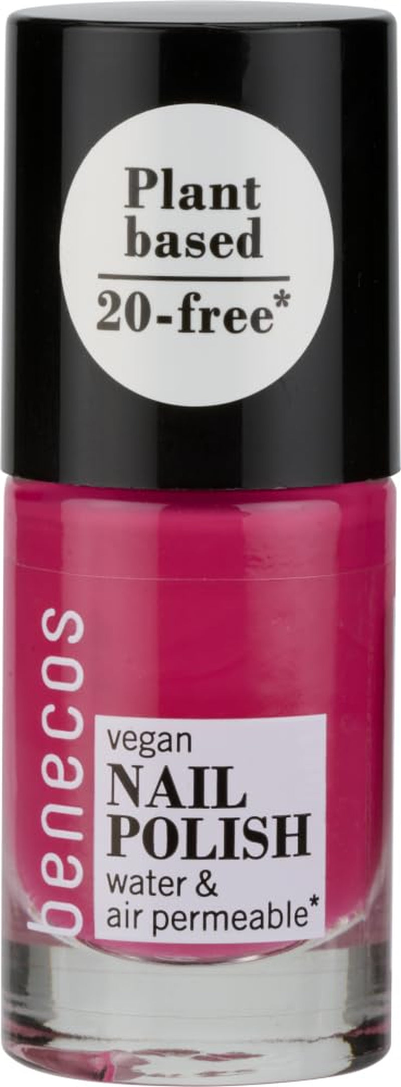 Benecos 20-Free esmalte de uñas vegano oh lala - esmalte de uñas a base de hierbas - de secado rápido y de larga duración - permeable al agua - enriquecido con biotina - 5ml