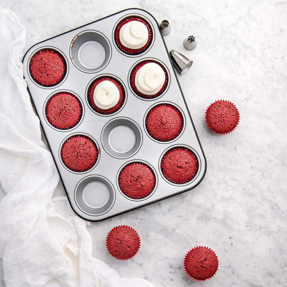 0062750 molde para 12 muffins Moldes y bandejas para hornear Naty Shop