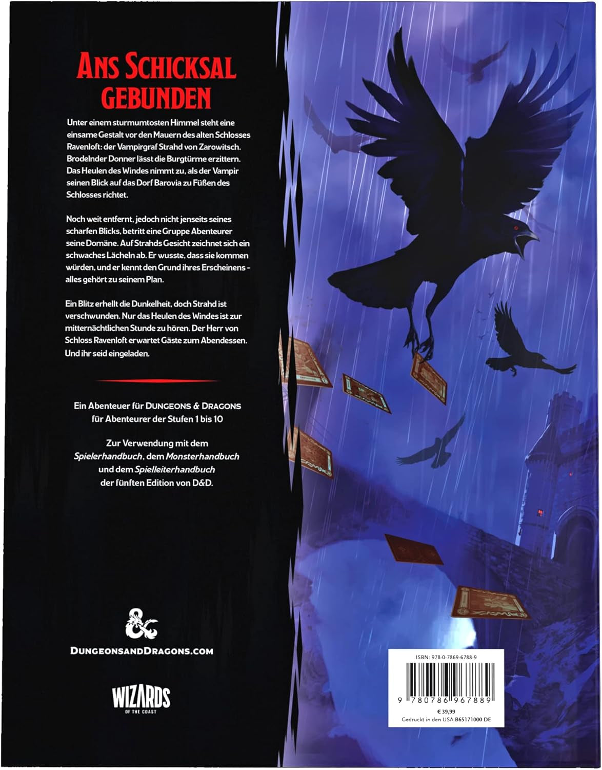 Dungeons & Dragons: Curse of Strahd (versión alemana)