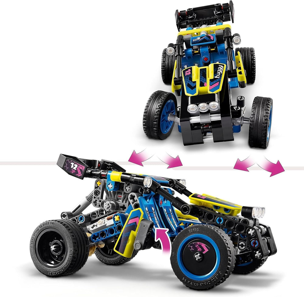 LEGO Technic Coche Buggy de Carreras Todoterreno de Juguete para Niños Kit de Construcción de Coche de Carreras Buggy Regalo para Niños y Niñas Modelo de Coche de Rally de 8 Años 42164 Juegos de Construcción Besuche den LEGO-Store