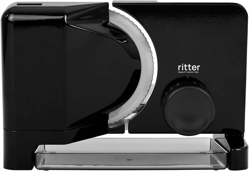 Ritter E 16 Cortadora eléctrica multifuncional Rasnites y Rebanadoras Naty Shop Negro