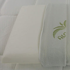 Pernă din spumă cu memorie, tip săpunieră, căptușeală din aloe vera Perne standard Naty Shop