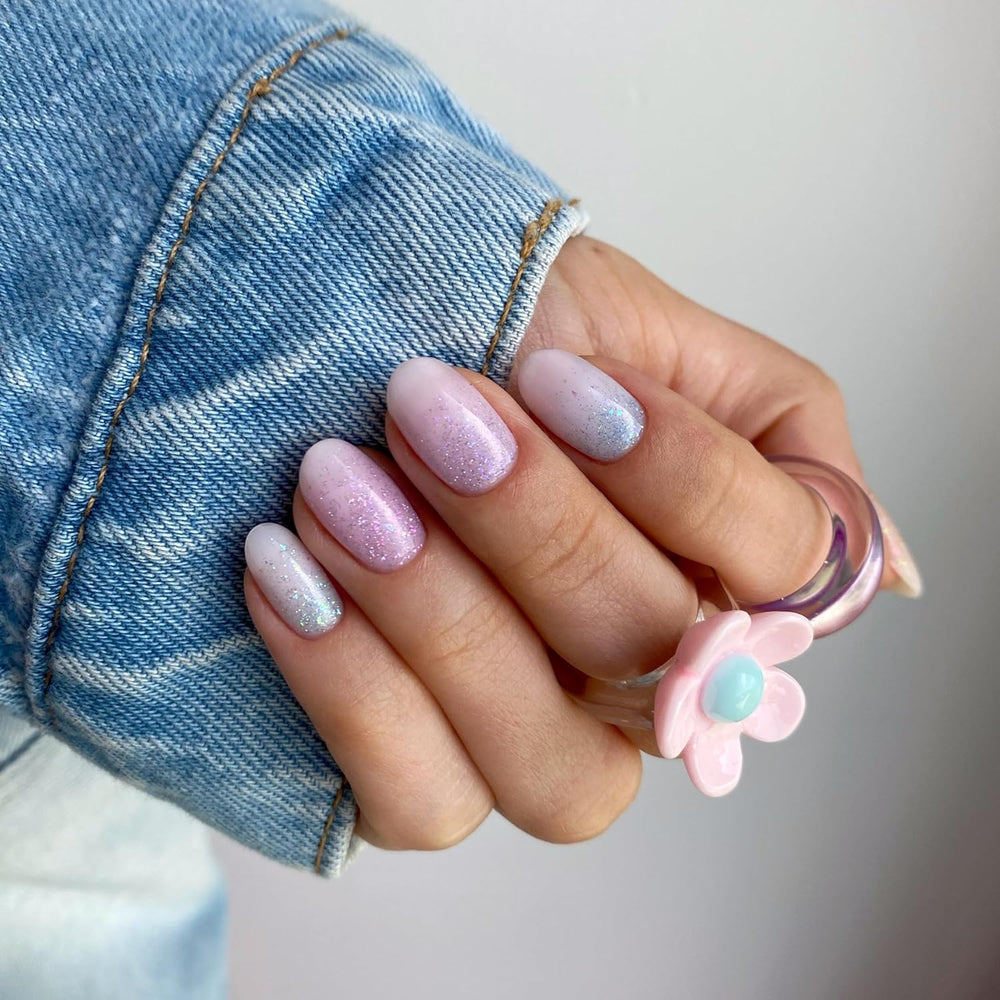 Esmalte de uñas UV Semilac Hybrid 240 Icy Waterfall 7ml, colección Seaqueen