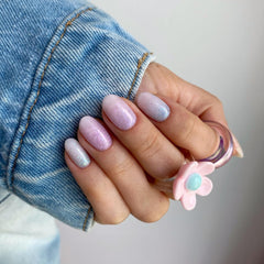 Esmalte de uñas UV Semilac Hybrid 240 Icy Waterfall 7ml, colección Seaqueen