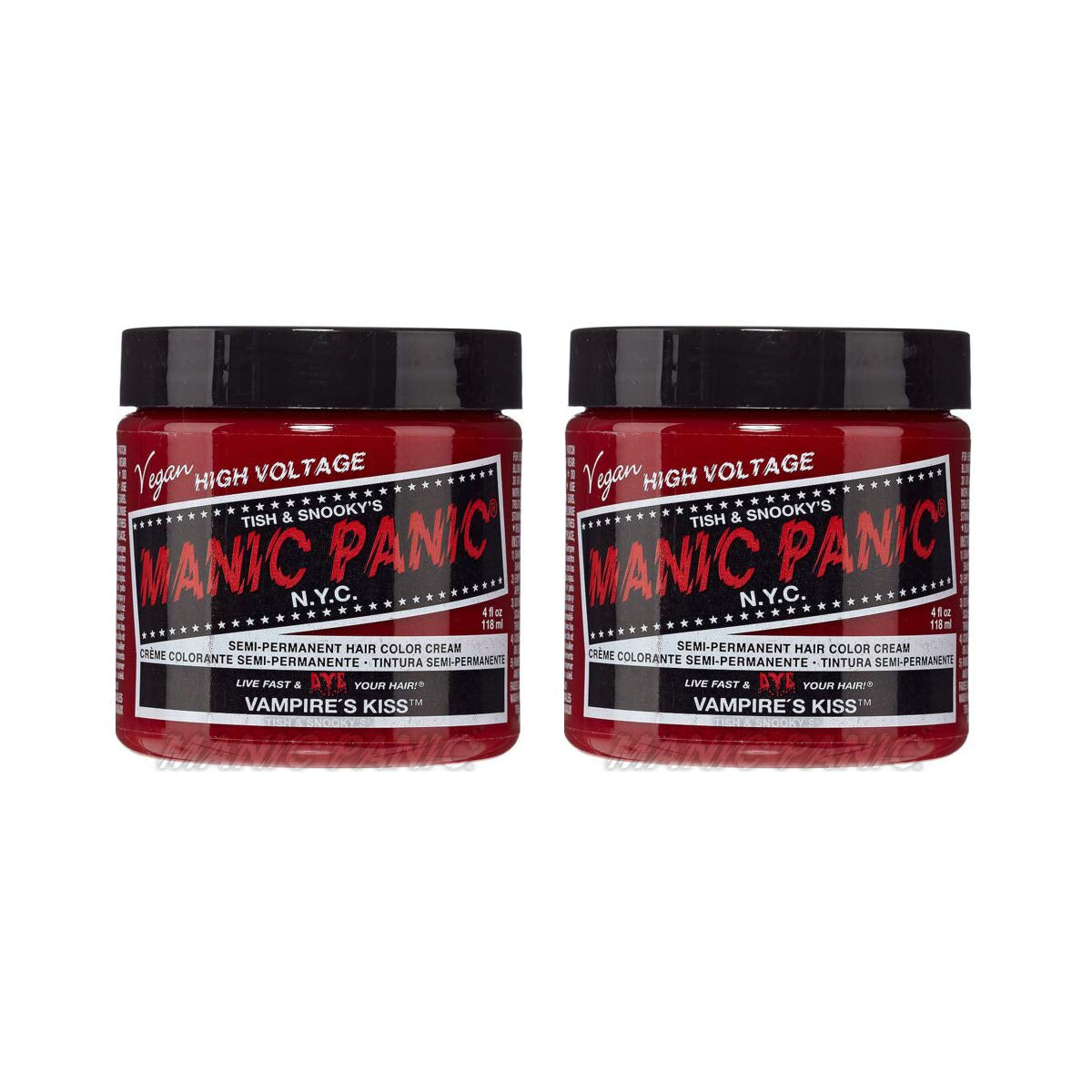 Manic Panic Electric Lizard Classic Cream, vegan, fără cruzime, vopsea de păr verde semipermanentă 118ml