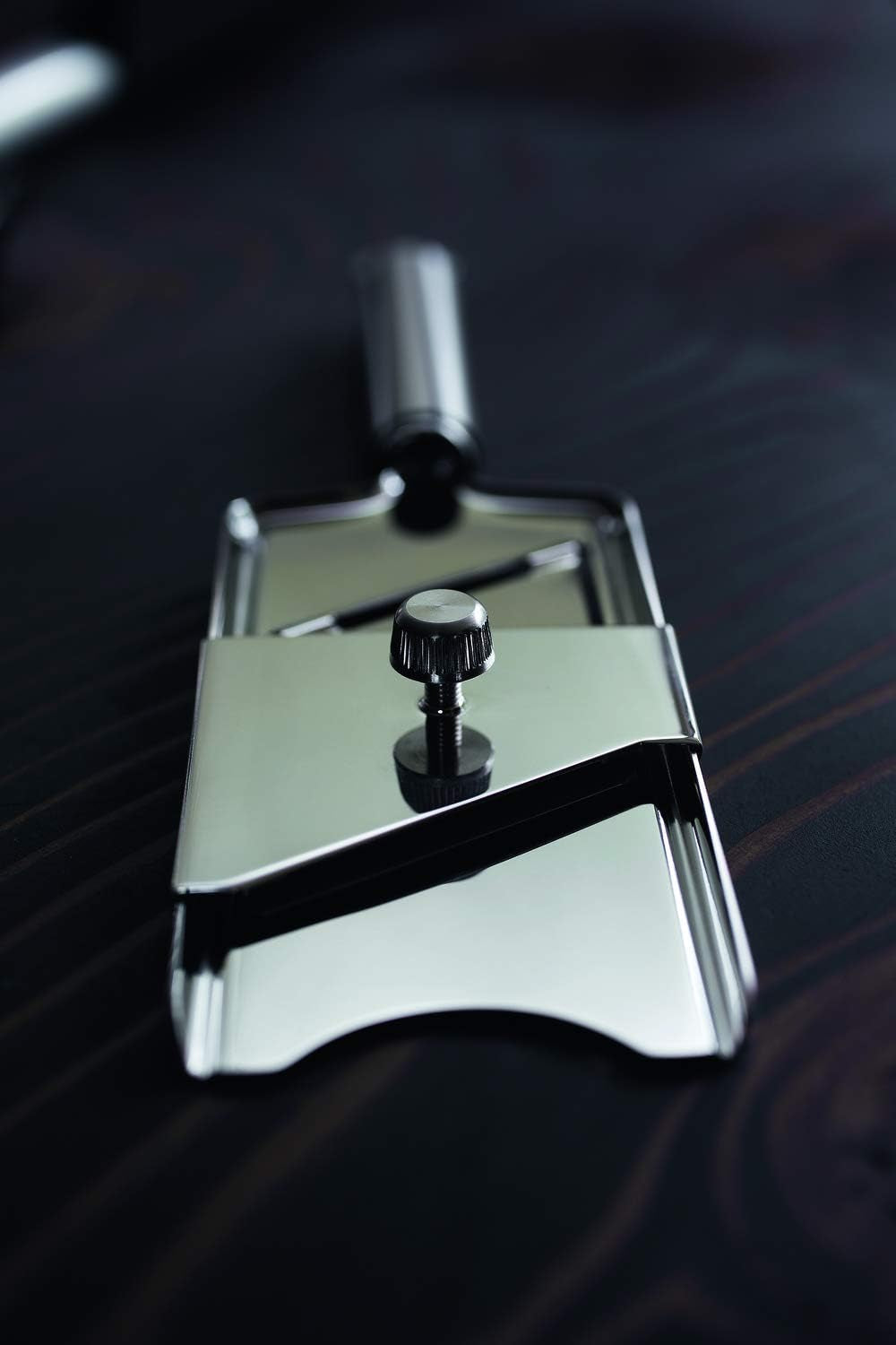 Cortadora gourmet RÖSLE Cortadora de alta calidad para trufas, champiñones finos, parmesano, rábanos, rodajas finas, acero inoxidable 18/10 Pelador RÖSLE