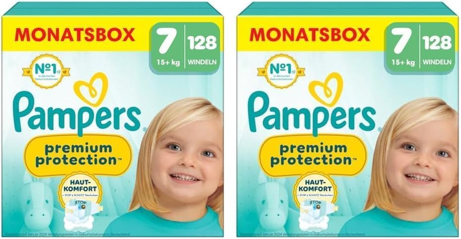 Pampers Premium Protection Talla 5, 152 pañales, 11 kg-16 kg, nuestra protección número uno contra la piel y las fugas