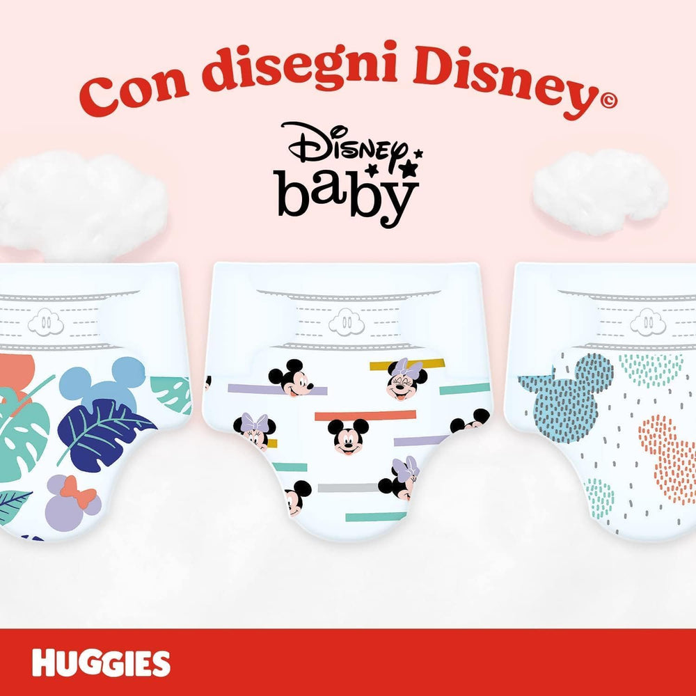Pañales Huggies Ultra Comfort, talla 3 (4-9 kg), diseño Disney, 168 piezas