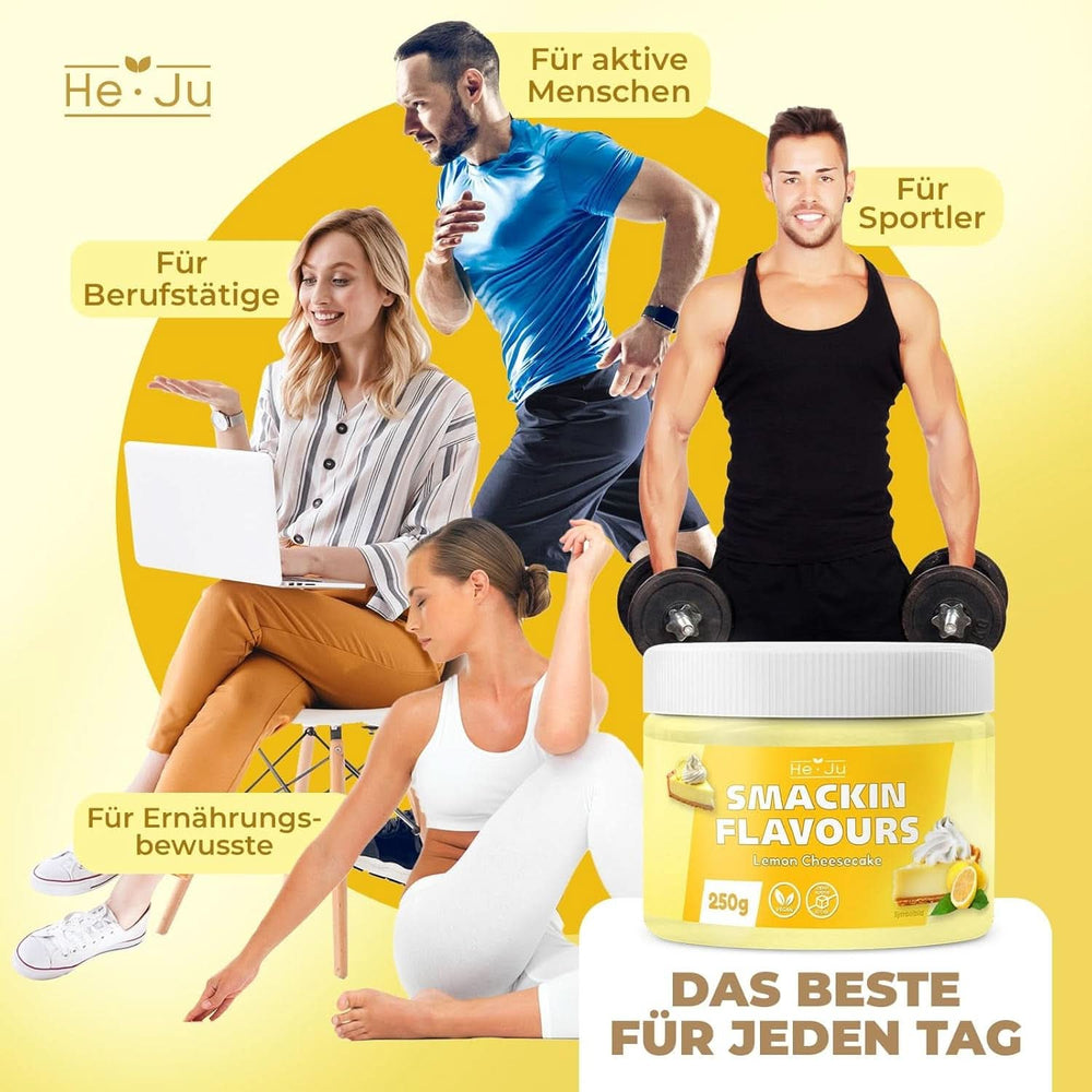 He-Ju Aromatizante Tarta de Queso y Limón en polvo, 250 gramos Aromas Naty Shop