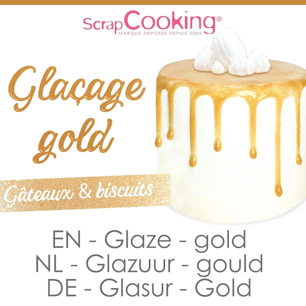 Scrapcooking, Glazura Drip Cake, 140 grame Glazuri si Decor Naty Shop
