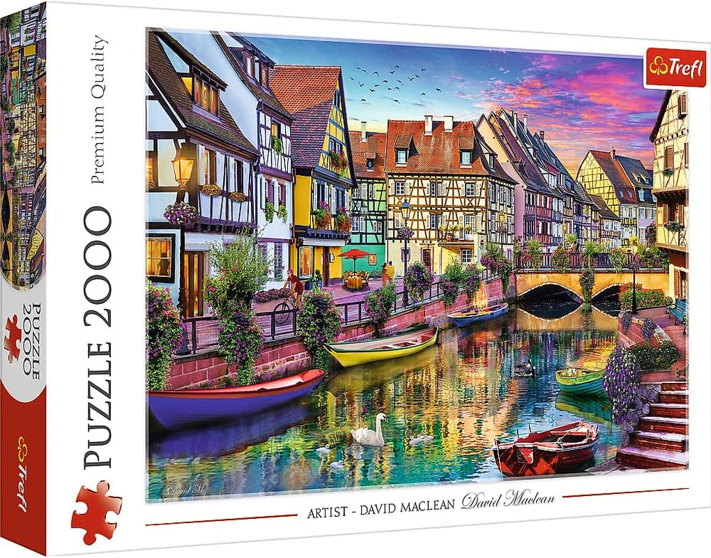 Trefl 27118 Puzzle, Colmar, Francia, 2000 piezas, Para niños mayores de 12 años Puzzle Naty Shop Título predeterminado