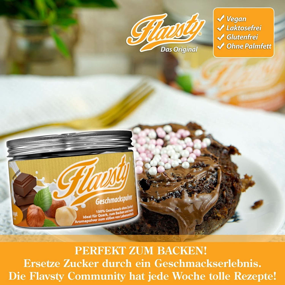 Flavsty® Sabor Mazapán en Polvo, bolsa de 50 gramos (10 porciones) Sabores Naty Shop