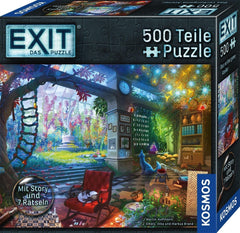 KOSMOS 683979 EXIT® - Puzzle: Studioul ascuns, puzzle de 500 de piese, pentru adulți și copii de la 10 ani, Escape Room Puzzle pentru începători cu puzzle-uri Puzzle Naty Shop Titlu implicit