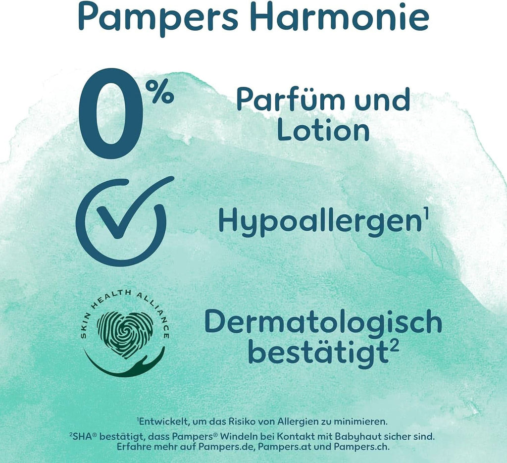 Pampers Harmonie Nappies Pants Baby, mărimea 5 (12Kg-17Kg), 144 buc Naty Shop