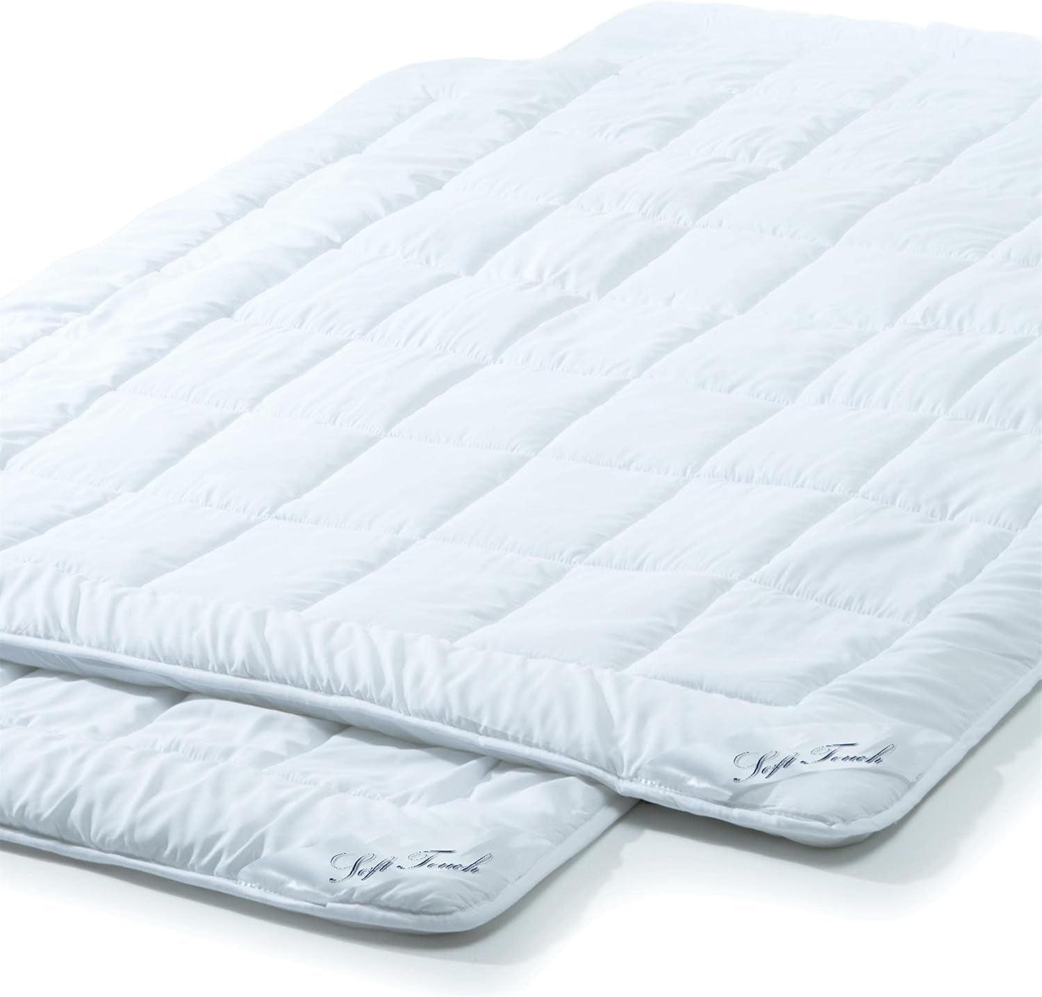 Aqua-Textil Juego Soft Touch Infantil Edredón 100 X 135 Cm 250G Y 350G con Almohada 40 X 60 Cm Edredón 150G 4 Estaciones Climatización Oeko-Tex Edredones y Edredones Naty Shop 2X 135X200 Cm Verano