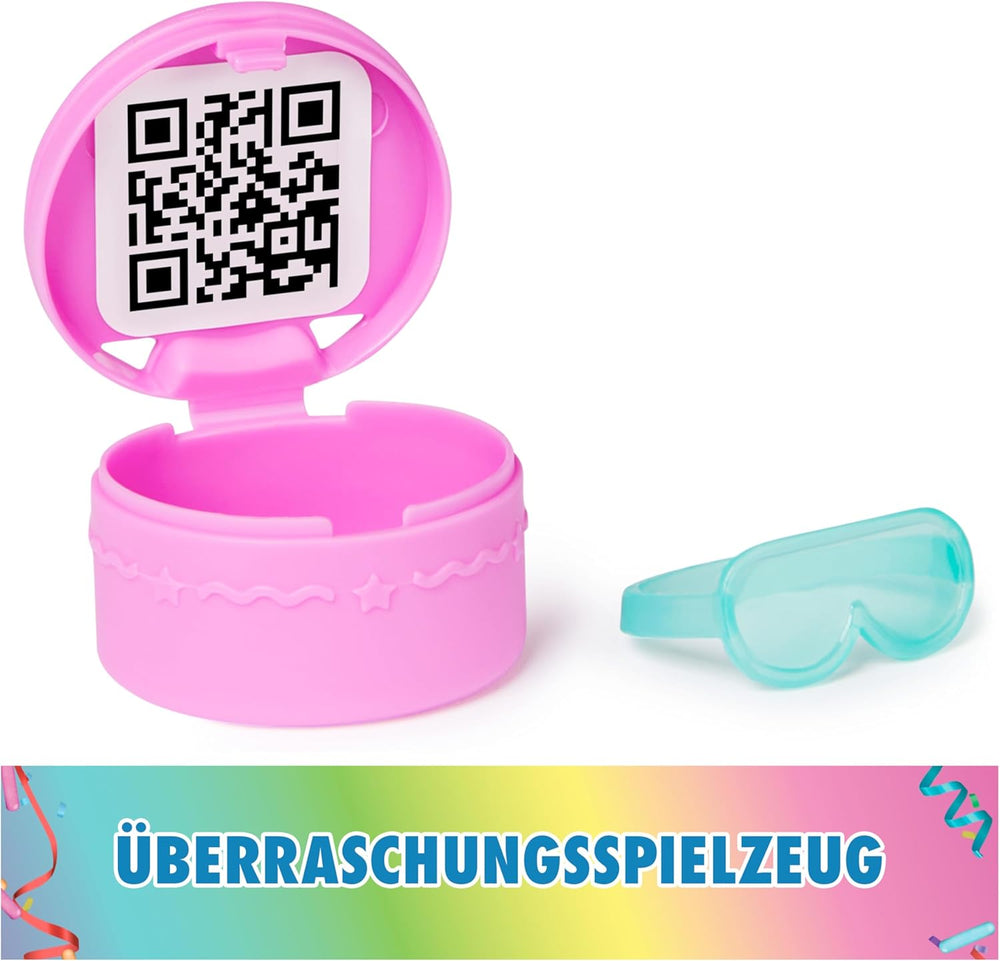 DREAMWORKS CASA DE PĂPUSI GABBY - Pachet de mobilier Bobble Kitty de Meerkätzchen, Figurină Pisică cu mobilier și accesorii pentru casă de păpuși, Vârste 3+