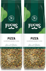 Fuchs Gewürze - Pizza Gewürzzubereitung en Nachfüllbeutel reciclable, Gewürzmischung mit Italianen Kräutern, ideal para Bruschetta - 30 g