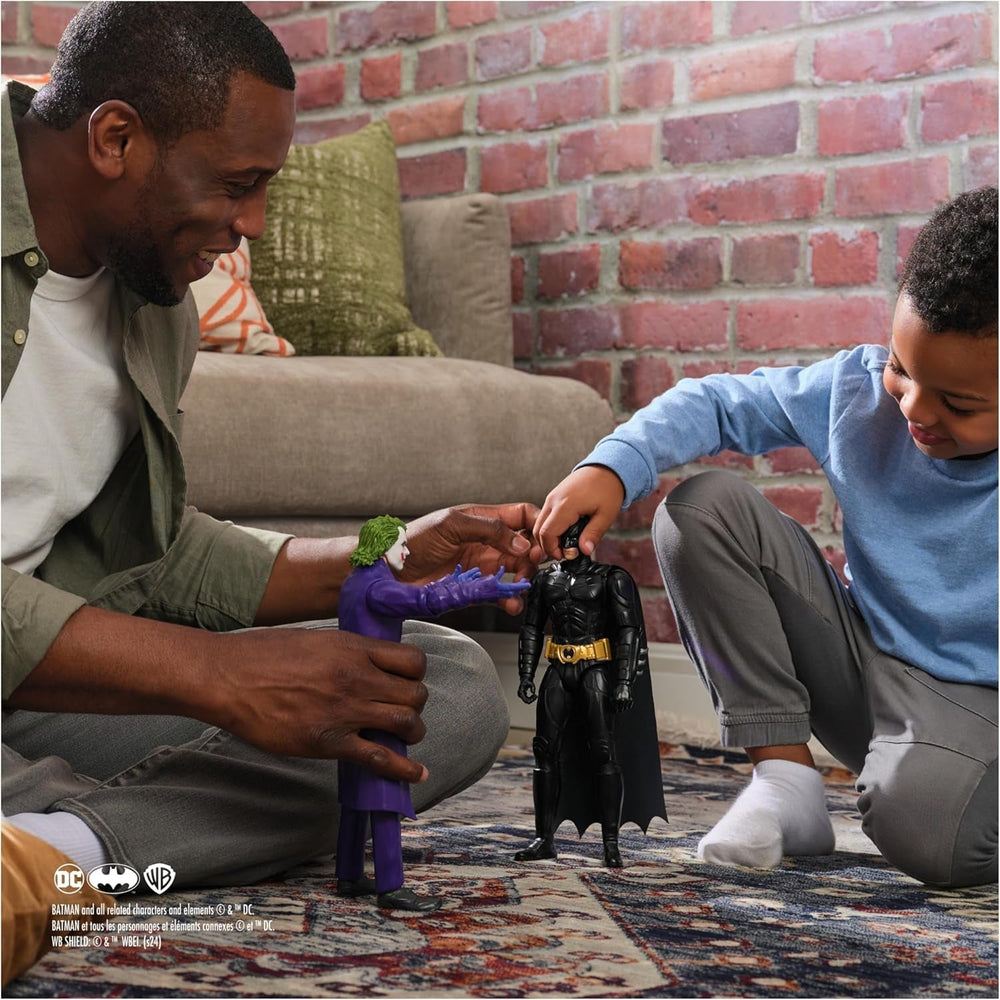 DC Comics the Dark Knight - Joker Action Figure Cunoscut din legendara trilogie the Dark Knight în 30cm. De la 3 ani Action figures Naty Shop