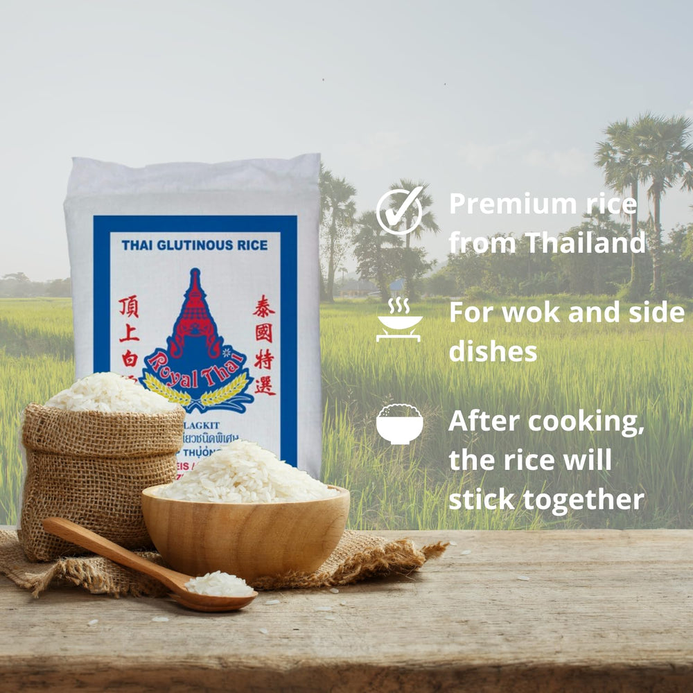 ARROZ ROYAL THAI - Arroz pegajoso - 1 x 20 KG