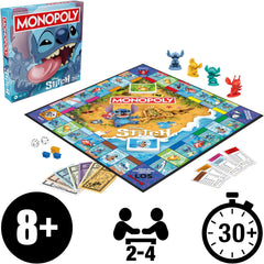 Juego de mesa Monopoly Disney Stitch Edition - versión alemana