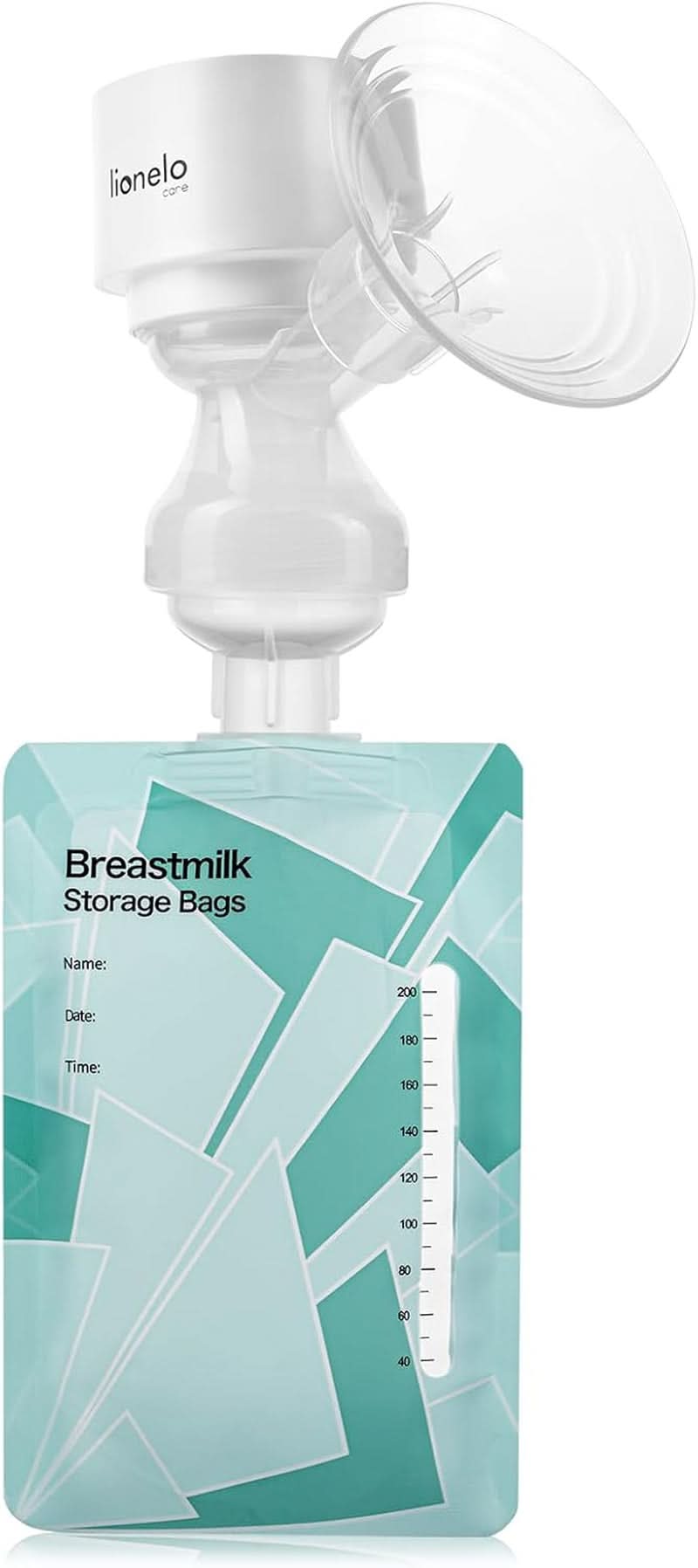 LIONELO Fidi One Extractor De Leche Inalámbrico 180 Ml, Extractor De Leche Portátil Trifásico, Masaje Ahorro De Energía De 9 Etapas, Embudo De Silicona 26 Mm Tiempo De Funcionamiento 120 Min Accesorios Sin Bpa Alimentación Y Lactancia Bebe Naty Shop