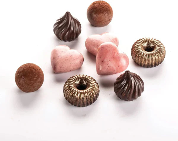 Silikomart 199384, Molde 3D para chocolate con llamas