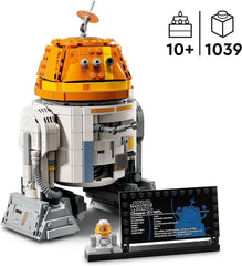 Figura LEGO Star Wars 75416 Ahsoka Astromech Droid Chopper (C1-10P) - juguete con cabeza móvil, brazos desmontables y rueda central - regalo para fans de Ahsoka, niños y niñas mayores de 10 años Sets de construcción Besuche den LEGO-Store