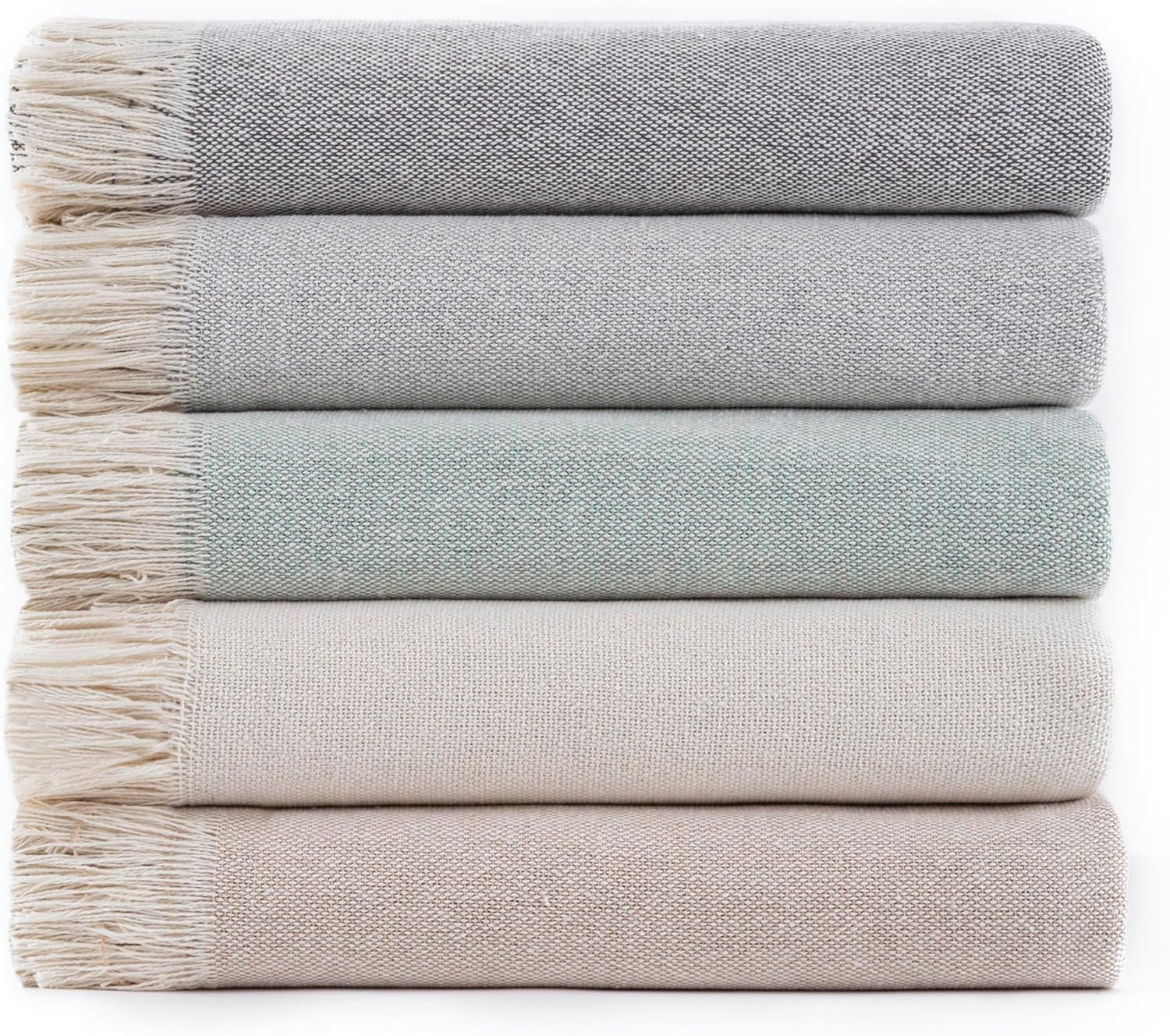 Cuvertură de pat multifuncțională, cuvertură de pat, cuvertură pentru pat, cuvertură pentru canapea, Jarapas, monocolor (180 X 260 cm, gri închis). Paturi si Cuverturi Besuche den Todocama-Store Gri închis 180X260