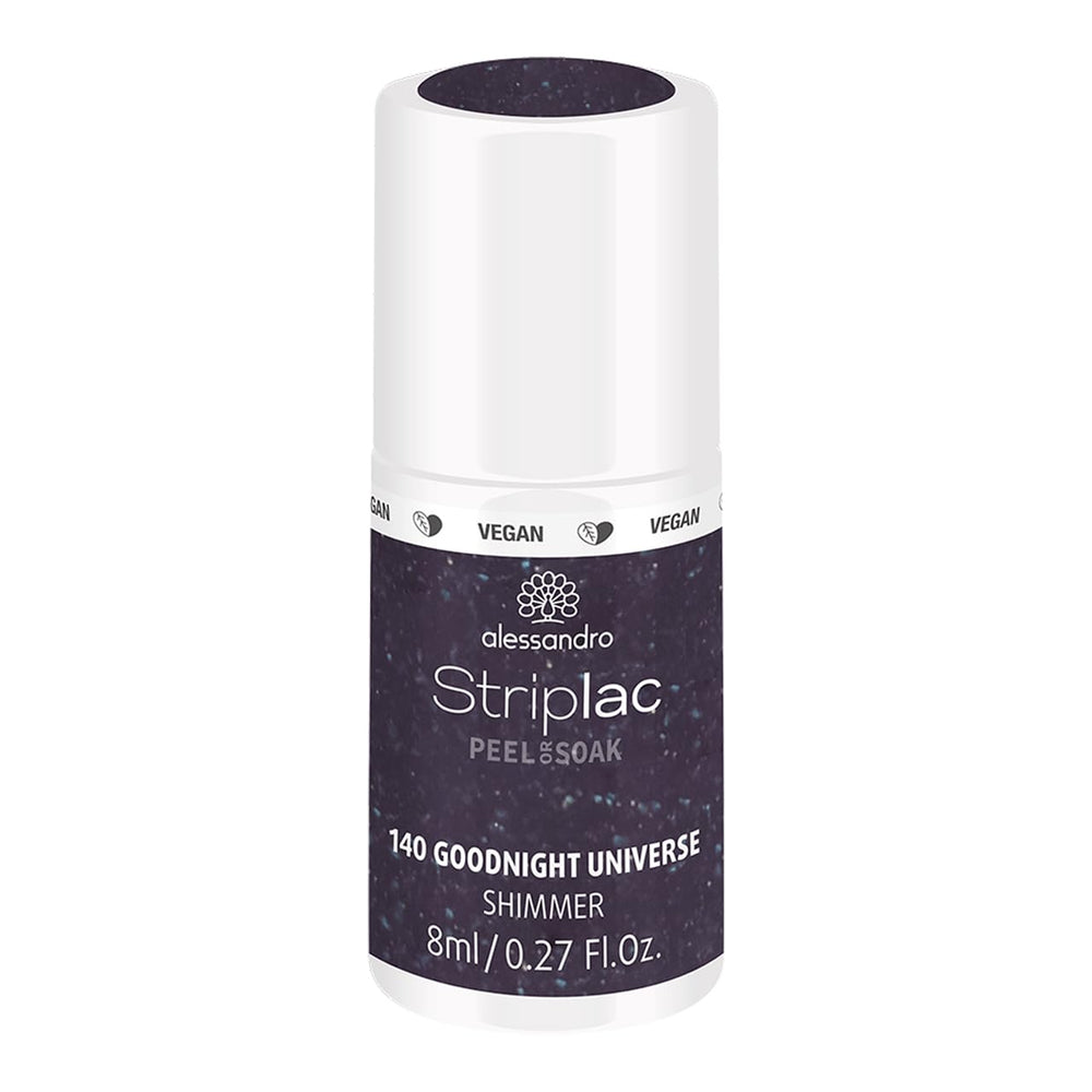 alessandro Striplac UV-Nagellack Flat White – Schonend und langanhaltend – Einfache Entfernung dank Peel-Off-Technologie – Vegan und tierversuchfrei – 8 ml