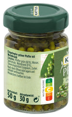 - Grüner Pfeffer en Weinbrand | Ganzer, eingelegter Pfeffer zum Würzen von Saucen | 50 g en vidrio