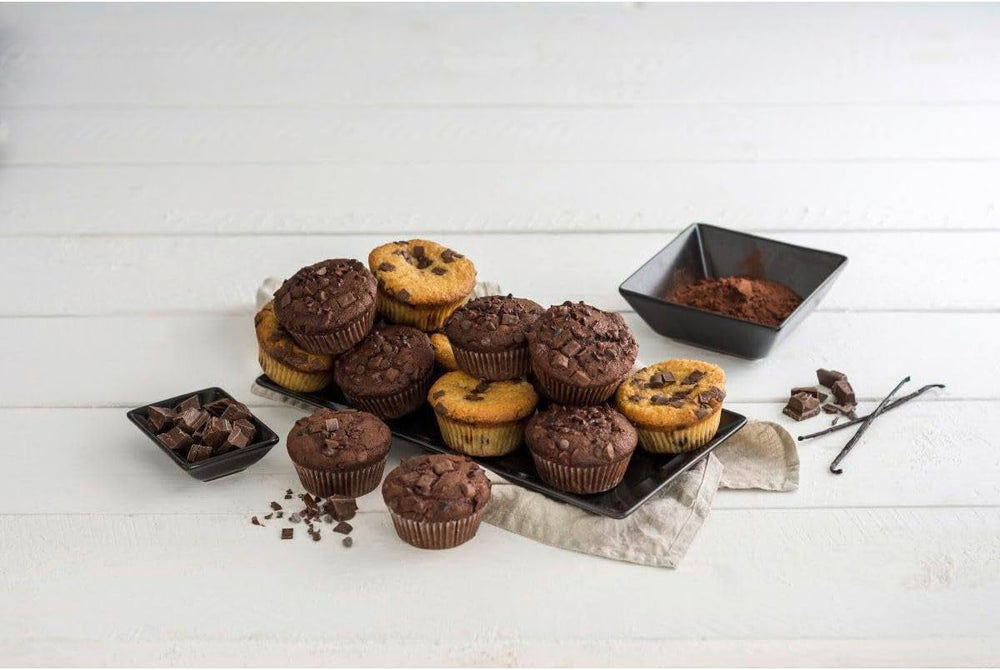 Zenker 6Er Muffinform Negro Metalizado, 275X190X30 Mm, Teflon Classic Antihaftbeschichtung, Hitzebeständig Bis 230°C, Leichte Reinigung, Ideal Für Köstliche Muffins Moldes y bandejas para hornear Naty Shop