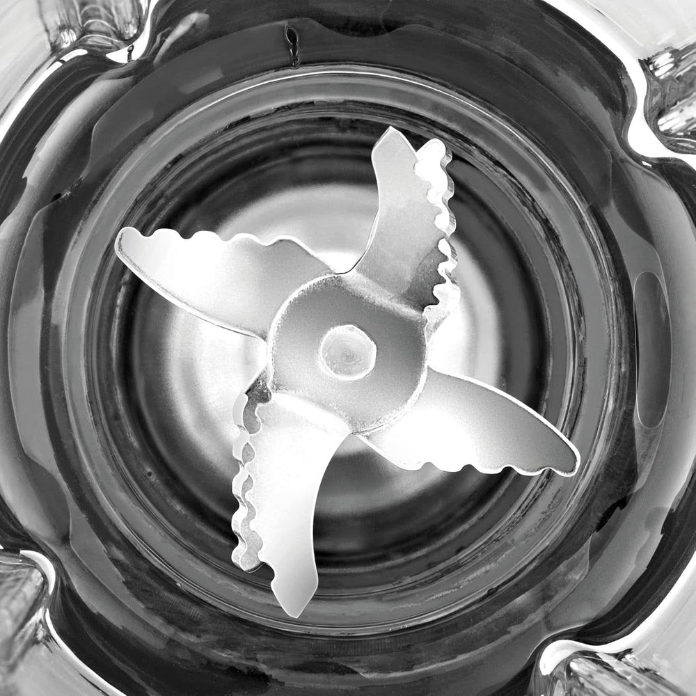 WMF Küchenminis Kompaktmixer, Mini batidora con base, 400 vatios, Batidora con base Klein, Vasbehälter 0,8 L, Pulsstufe, Cromargan Matt Kitchen Naty Shop