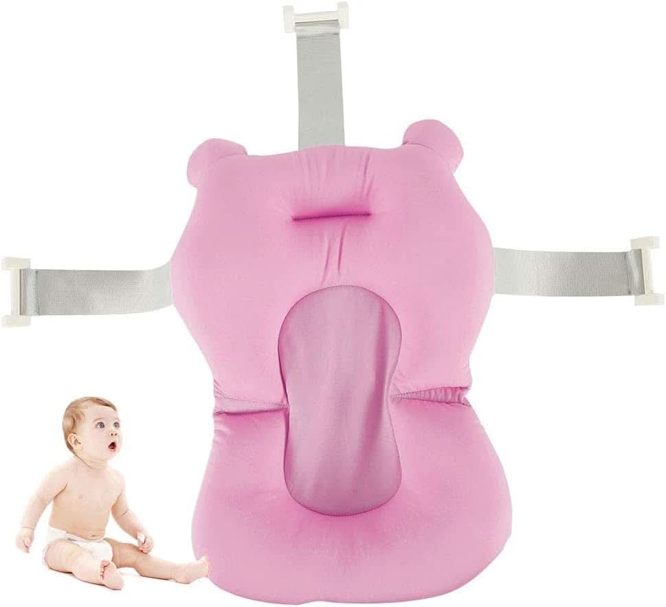 Almohada de apoyo para el baño del bebé, antideslizante, suave, de secado rápido, ajustable, para madre y bebé Naty Shop