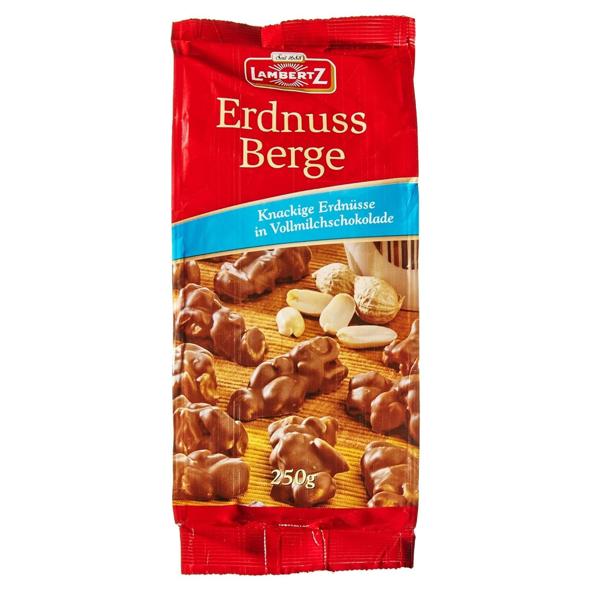 Ciocolată cu lapte Peanut Mountains (250 g)