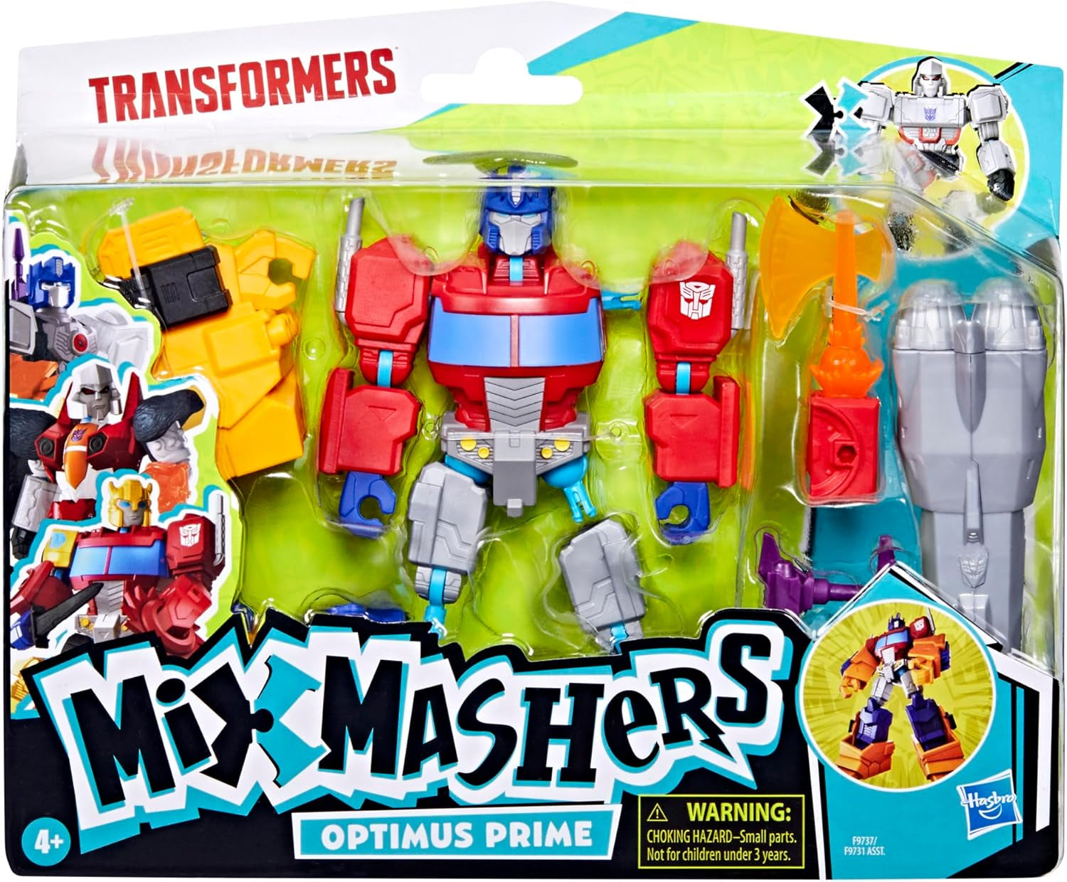 Transformers Mixmashers Optimus Prime Figuras de acción y accesorios de lujo personalizables Figuras de acción Naty Shop