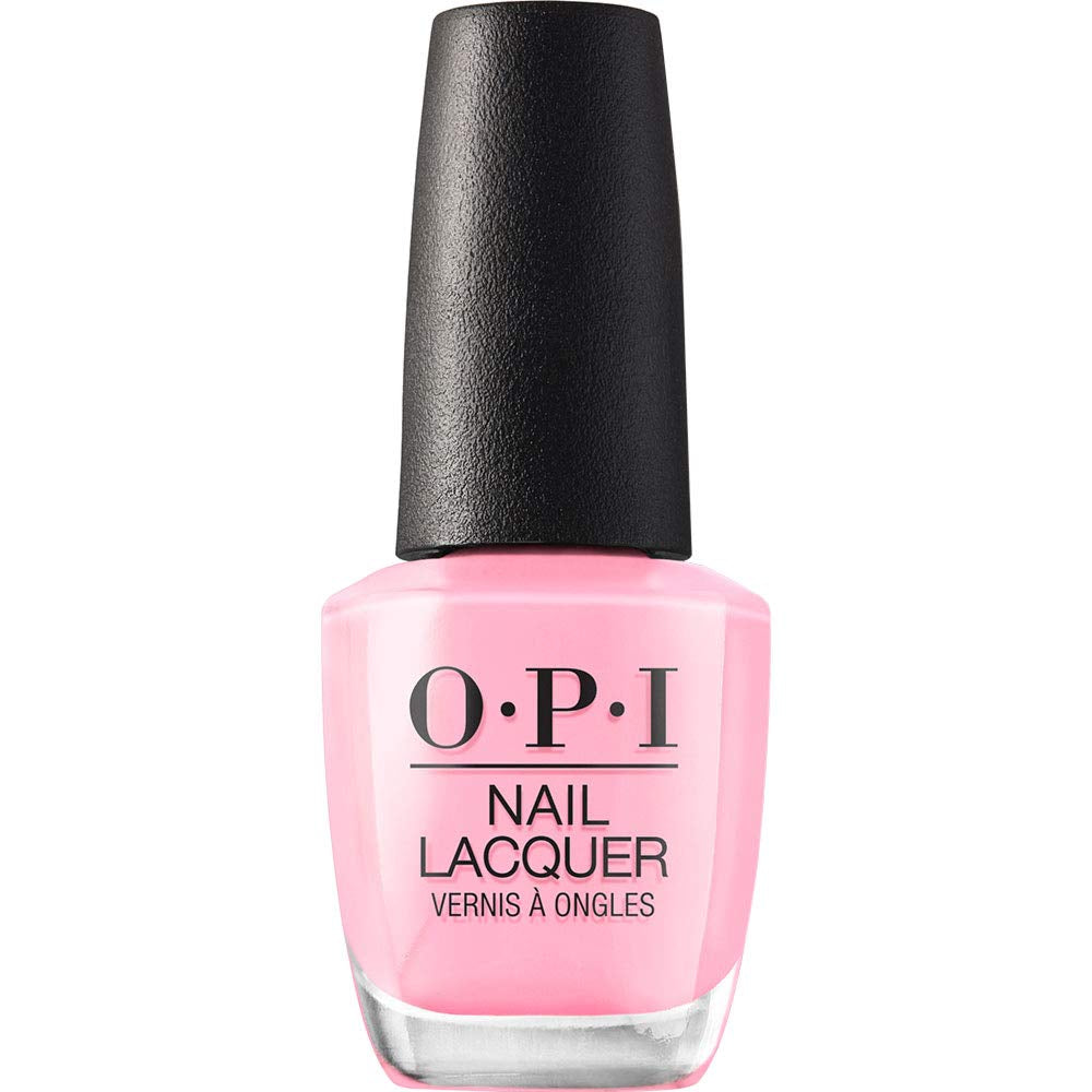 OPI Nail Lacquer Pink Shades - Esmalte de uñas de secado rápido, resistente a las astillas y de larga duración - dura hasta 7 días - con cepillo ProWide extra ancho