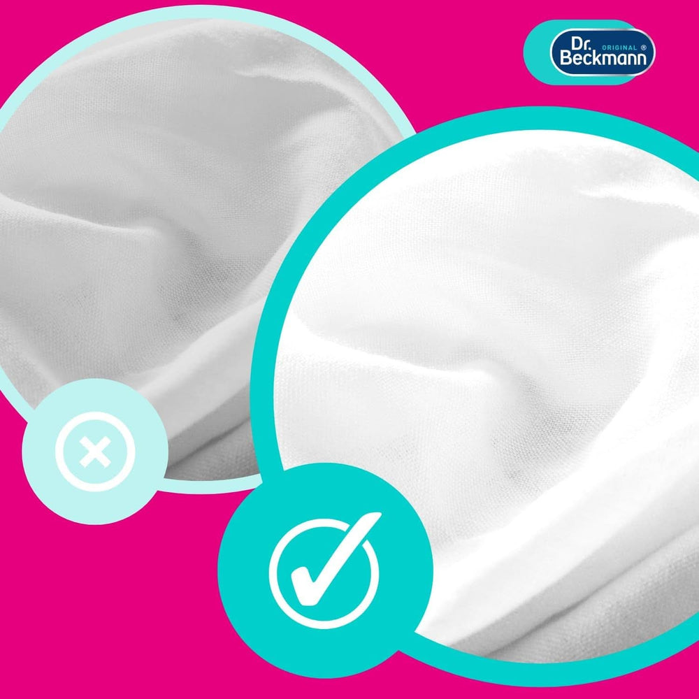 Dr. Beckmann Fest Wipes, Active-White, 15 toallitas Detergentes para la ropa Naty Shop
