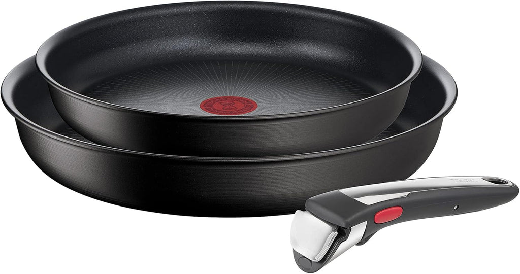 Tefal L39591 Ingenio Unlimited, inducție Oale si Tigai Naty Shop **Neu** Pfannen-Set 24 + 28 Cm + Griff