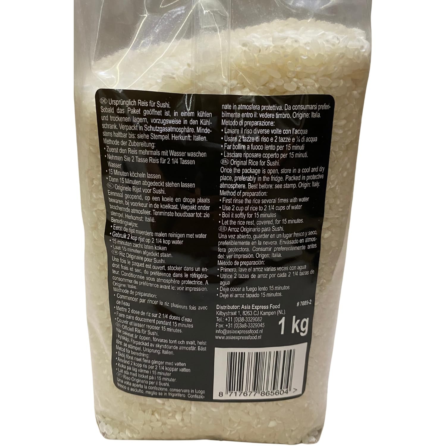 Royal Orient - Arroz para Sushi - (1 X 1 KG)